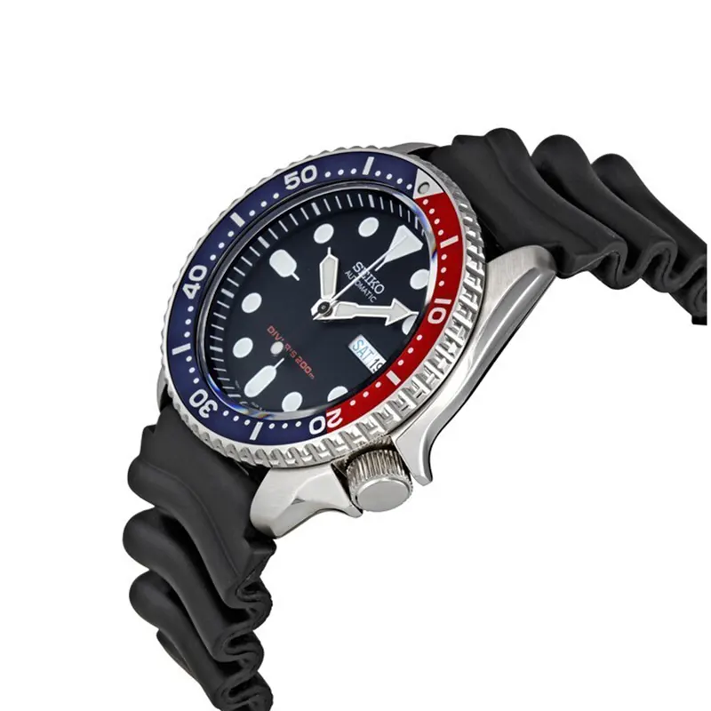 Seiko Prospex Diver's Pepsi Dark Blue Dial Men's Watch- SKX009K